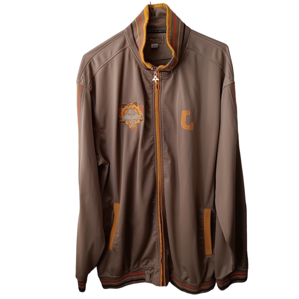 LRG Lifted Research Group Roots and Equipment Tea Garden Jacket Men's Size 4XL